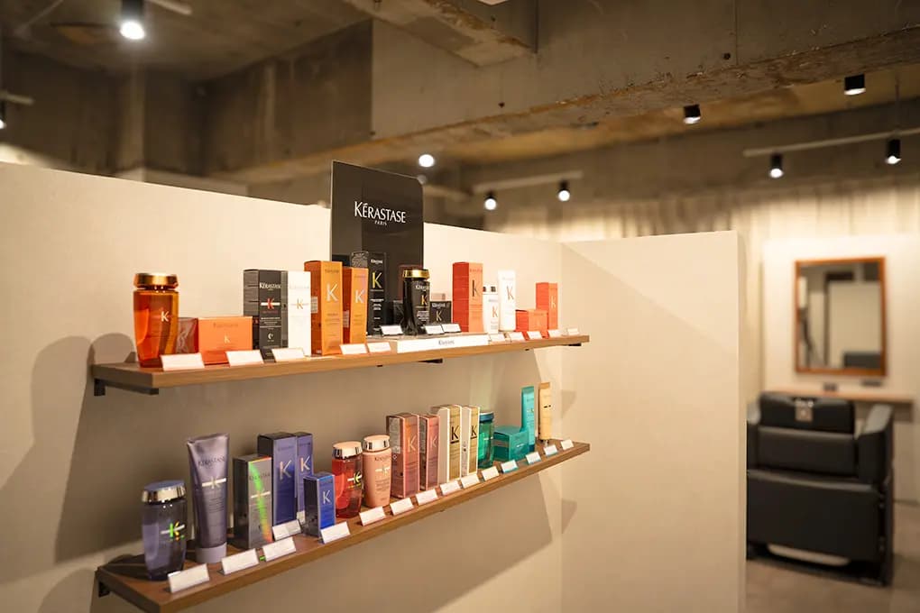 THE HAIR LOUNGEの店内の様子