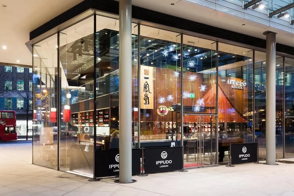 一風堂店内の様子