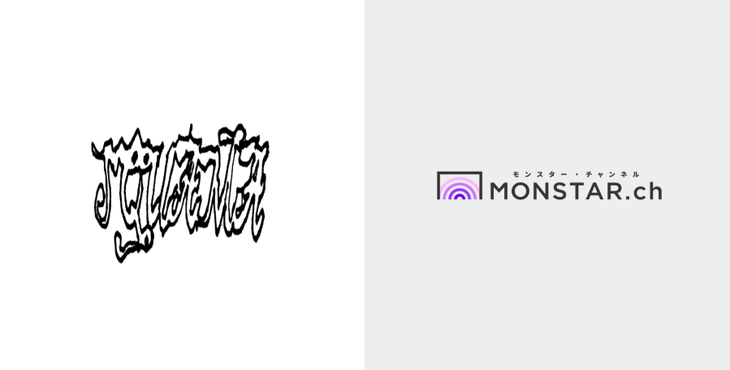 Squama RecordingsとMONSTAR.chのロゴ
